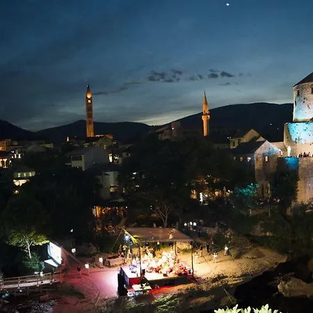 Next To The Old Bridge * Mostar